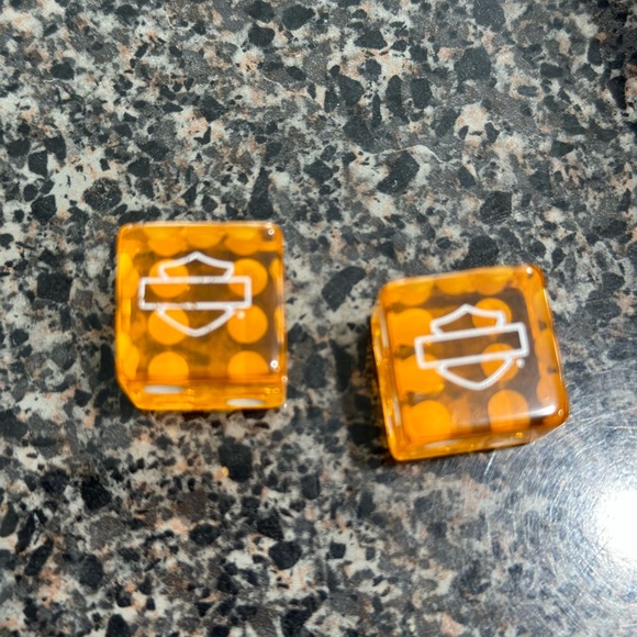 HarleyDavidson Games Authentic Leather Harley Davidson Dice Game